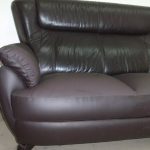 皮沙發更換座墊與扶手