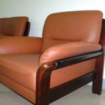 沙發換皮修理後