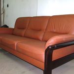 沙發換皮修理後