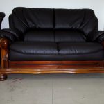 皮沙發換皮修理成品