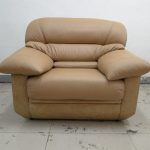 一人座沙發修理後