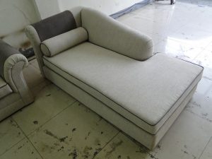 布沙發貴妃椅修理後