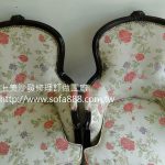 沙發修理後,布面花色一致