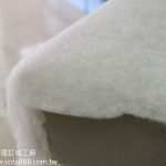 椅墊泡棉包覆絲棉