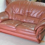 防貓抓皮沙發修理前