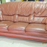 防貓抓皮沙發修理前