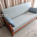 布沙發改皮