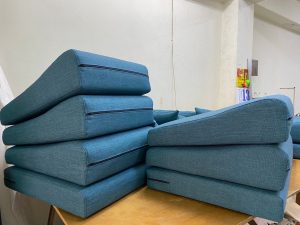 涼感椅墊訂做採用涼感布料