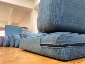 涼感椅墊訂做採用涼感布料