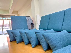 涼感椅墊訂做採用涼感布料