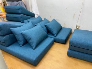 涼感椅墊訂做採用涼感布料