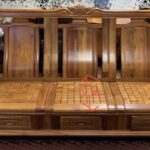 客戶提供的實木椅照片與尺寸