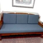 客戶所傳來的椅墊就定位的相片