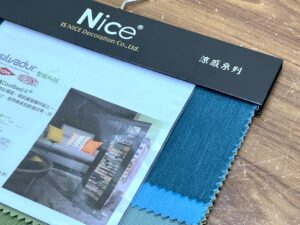 本套椅墊所採用的布料