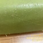 厚牛皮椅墊修理前