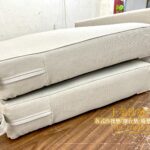 沙發椅墊修理改用超耐刮乳膠皮革