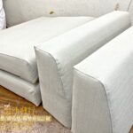 沙發椅墊修理改用超耐刮乳膠皮革