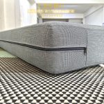 高密度泡棉與涼感布訂做的沙發椅墊