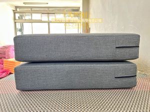 高密度泡棉與涼感布訂做的沙發椅墊